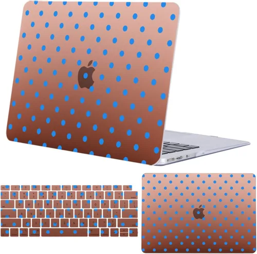 Vista 27 de Funda rígida de plástico para MacBook Air de 15 pulgadas y cubierta Mármol de oro beige