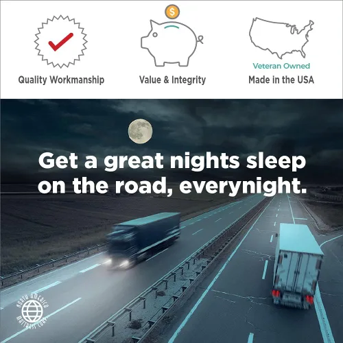 Vista 6 de Everynight Road Deluxe - Colchón económico de espuma de doble cara para camión, 75 x 32 x 5 pulgadas