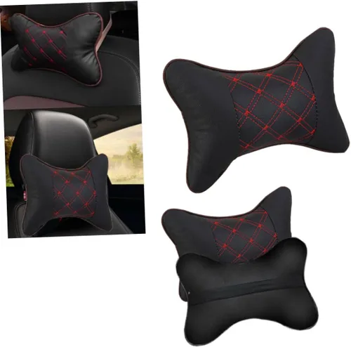Vista 3 de Homoyoyo Almohadas de coche reposacabezas coche cuello almohada apoyo almohada vino