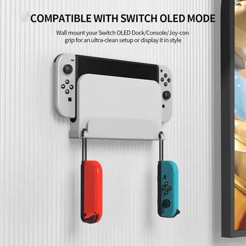 Vista 8 de Switch OLED Kit de montaje en pared, ventilador de muelle OLED Switch