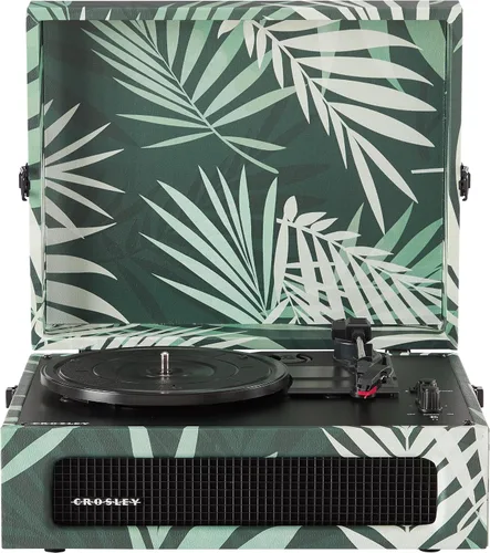 Vista 16 de Crosley CR8017B-DU Voyager Tocadiscos, Dune Duna