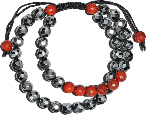 Vista 20 de Pulseras de cristal curativo para mujeres y hombres, espiritual, energía positiva y equilibrio, pulseras de cuentas de cristal natural hechas a mano