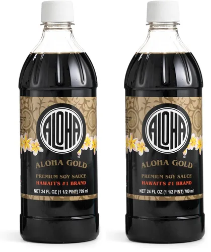 Vista 7 de Aloha Shoyu Gold - Salsa de soja premium, rico sabor hawaiano, 24 onzas