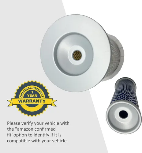 Vista 5 de 6598492 y 6598362 Kit de filtro de aire exterior y filtro interior para cargadores y excavadoras Bobcat 641 741 7753 843 1213 S130 T140 1600 325