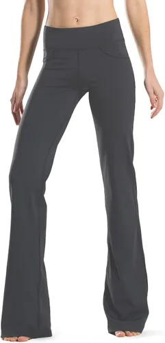 Vista 60 de Safort Pantalones de yoga con entrepierna de 28" 30" 32" 34"más amplios en la parte inferior para botas altas, 4 bolsillos, UPF50+