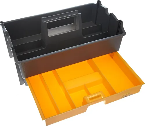 Vista 2 de Plano Moldeo 311-007 Bolsa de 14 pulgadas, gris grafito y amarillo hierro