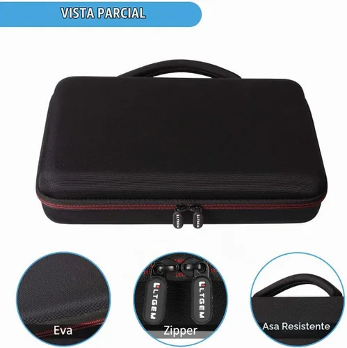 Vista 3 de LTGEM - Funda para Akai MPK Mini MK3/MPK Mini Play MK3 MIDI Controller Carcasa rígida de EVA, resistente al agua, protección contra golpes