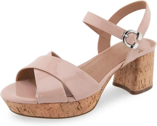 Vista 23 de Aerosoles Sandalias de tacón Cosmos para mujer Cuero Beige Beige