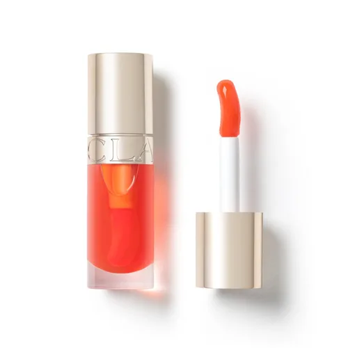 Vista 32 de Clarins Lip Comfort Oil Aceite labial hidratante, nutritivo y humectante Acabado ligero, alto brillo Calma, conforta y protege los labios