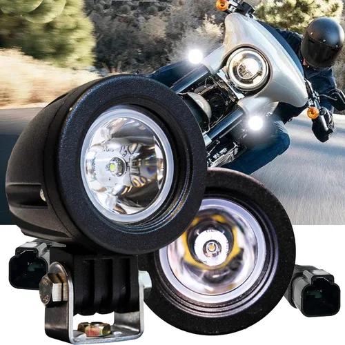Vista 10 de Luces LED Cree OZ-USA de indicación de sendero, negro (Black Flood)