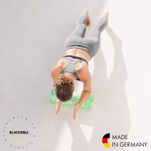 Vista 6 de BLACKROLL - Rodillo de espuma MED o MED 45, ideal para liberación de puntos de activación miofascial y masaje de espalda, para yoga, ejercicio