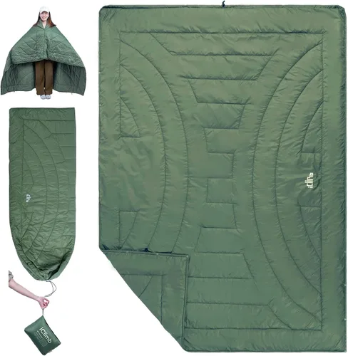 Vista 19 de iClimb - Manta de camping ultraligera y compacta con aislamiento Thinsulate 3M