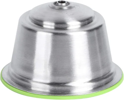 Vista 2 de Fdit Taza de cápsula de café recargable reutilizable de acero inoxidable apta para cafetera, compatible con el juego de cápsulas de café Nestle (4#)