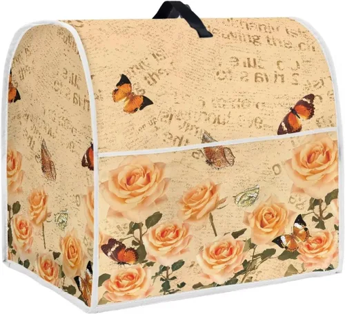 Vista 31 de Funda para batidora con estampado de girasol y bandera americana, cubierta protectora contra el polvo, adecuada para la mayoría de los modelos