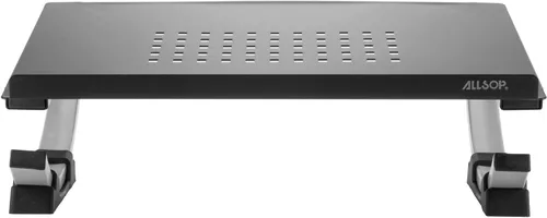 Vista 10 de Allsop Redmond - Soporte ajustable para laptop, elevador ergonómico de metal curvado y ventilado