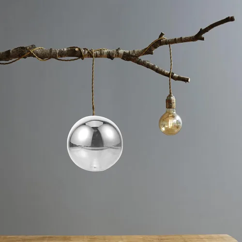 Vista 4 de OSALADI Candelabros de repuesto para lámpara de globo, cubierta de globo de vidrio de burbujas sembradas para lámpara colgante, lámpara de pared