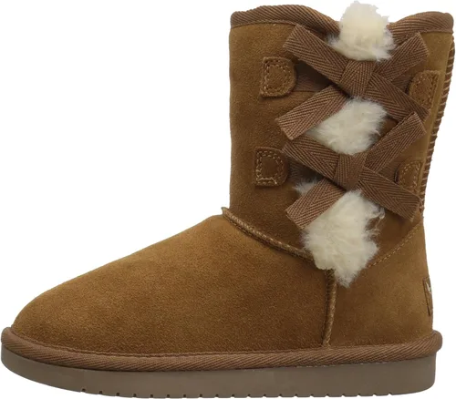 Vista 8 de Koolaburra by UGG, Victoria - Botas cortas unisex para niños