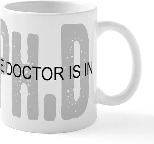 Vista 9 de CafePress Knitting Phd (Projects Half D Mug 11 oz (11.0 fl oz) Taza de café de cerámica