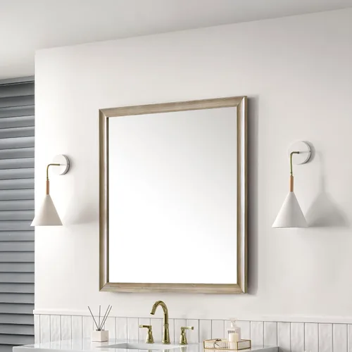 Vista 3 de James Martin Vanities 735-M36-BKO 735-M36 Glenbrooke Espejo de baño de 40 x 36 pulgadas