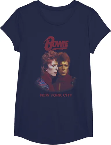 Vista 6 de David Bowie - Camiseta New York City Tour, Negro