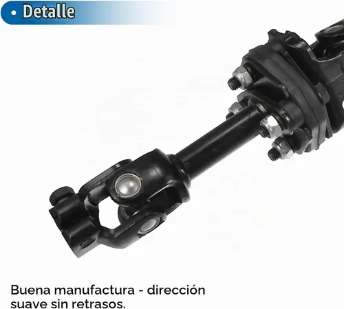 Vista 6 de X AUTOHAUX Eje de dirección para Chevy Tracker 1999-2004 para Suzuki Vitara 1999 2000 2001 2002 2003 2004 Columna de dirección intermedia inferior