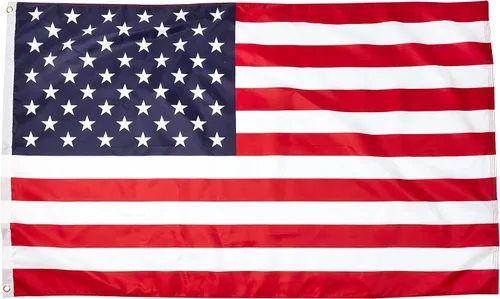 Vista 3 de Bandera de poliéster de EE. UU., 2 por 3 pies