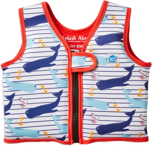 Vista 7 de Chaleco de natación Go Splash de Splash About, elemento de flotación para niños que aprenden a nadar Nutrias juguetonas
