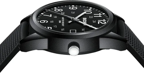 Vista 5 de LN LENQIN Mens Watches Analog Quartz Sports Unisex Watch 30M Waterproof Watches for Men Women Nurse Medical Professionals-Military Time with Second