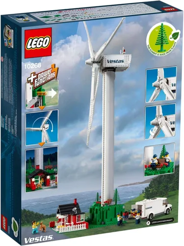 Vista 2 de LEGO Creator Expert Vestas Wind Turbine 10268 Kit de construcción (826 piezas)