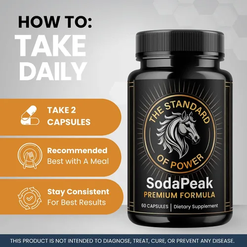 Vista 4 de Valdivia SodaPeak Capsules, suplemento de apoyo masculino paquete de 2