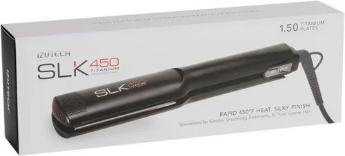 Vista 2 de IZUTECH SLK450 - Plancha plana digital de titanio, apta para viajes, 1.50