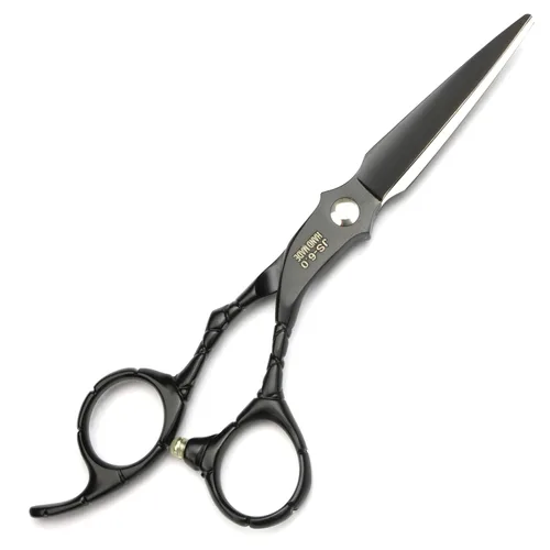 Vista 6 de JIESENYU Juego de tijeras de peluquería profesional y tijeras de peluquería de 6.0 in para salón, peluquería o uso doméstico, ligero y afilado