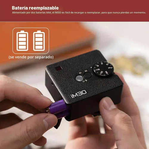 Vista 2 de Godox iM30 Mini Flash para Canon/Sony/Fujifilm/Nikon/Panasonic/Olympus
