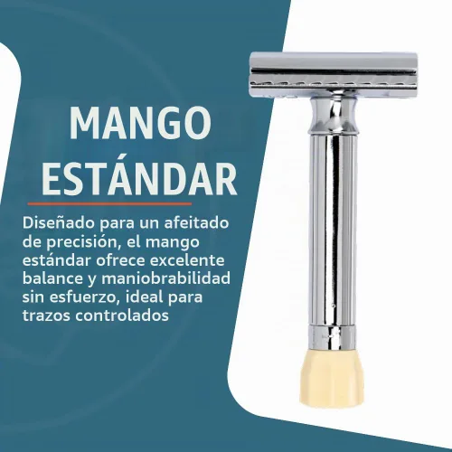 Vista 6 de Merkur Maquinilla de afeitar de seguridad ajustable Progress MK-500001