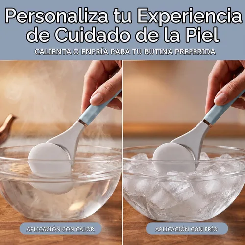 Vista 5 de Aplicador de suero con espátula, sistema de entrega de cuidado Azul cielo
