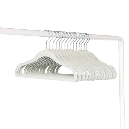 Vista 6 de 3 Sprouts Paquete de separadores y perchas de armario, 8 separadores de tamaño de bebé (Terrazzo) y 30 perchas de terciopelo para ropa de bebé