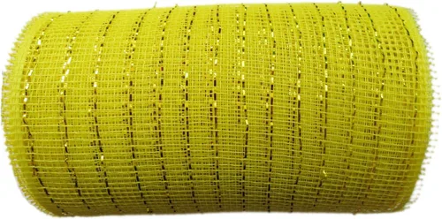 Vista 28 de YYCRAFT cinta metálica de malla de poliéster para decoración y manualidades, 10 yardas Rosa