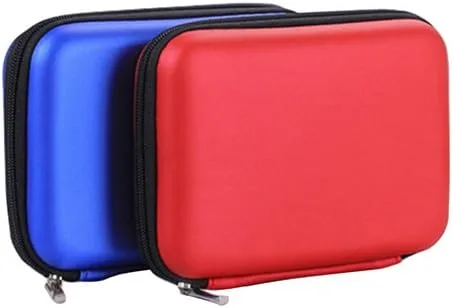 Vista 2 de Mini protector caso cubierta bolsa para 2,5 pulgadas USB disco duro externo HDD unidad de disco duro rojo