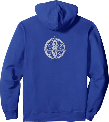 Vista 5 de Slipknot Goat Llamas sudadera con capucha para hombre, Azul Royal
