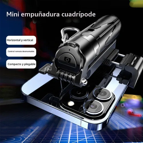 Vista 2 de TINKSEN - Trípode extensible para selfie stick de 16 pulgadas, equipado con control remoto inalámbrico, soporte giratorio de 360°, diseño ABS ligero