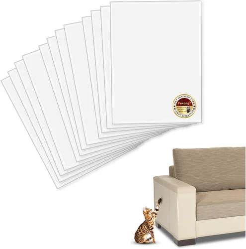 Vista 11 de Protector de muebles antiarañazos para gatos, protector de muebles autoadhesivo transparente de gatos que arañan las garras, protector de sofá