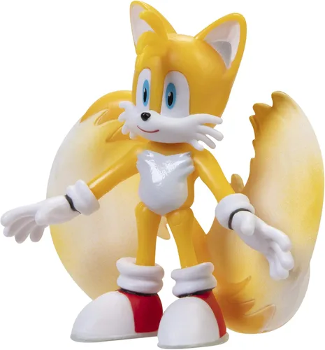 Vista 2 de Sonic The Hedgehog 2020 Wave 3 Tails Mini figura de 2.5 pulgadas [versión moderna]