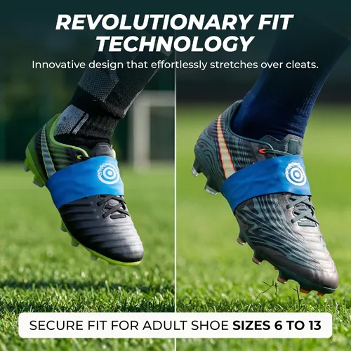 Vista 2 de Tourna Lace Bands Soccer Cleat Lace Cover