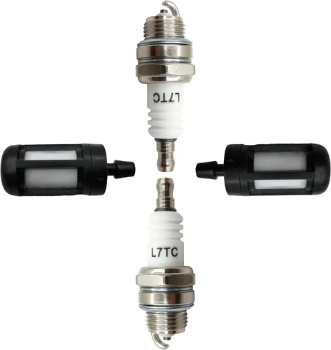 Vista 2 de Kit de bujías de filtro de combustible para motosierra Stihl 009 010 011 015 017 018 021 023 025 026 028 MS180 MS210 MS250 MS260