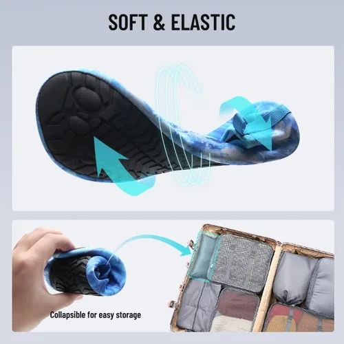 Vista 6 de Zapatos de agua, zapatos descalzos para hombre y mujer, para playa, piscina, secado rápido, para deportes acuáticos, yoga