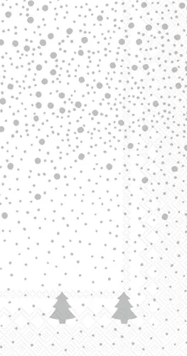 Vista 52 de Ideal Home Range Servilletas de papel de 20 unidades, Ariella Silver plateado (Ariella Silver)