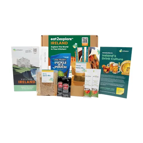 Vista 11 de eat2explore Kit de cocina global para adultos, recetas auténticas, especias esenciales y maridajes de bebidas, perfecto para citas nocturnas