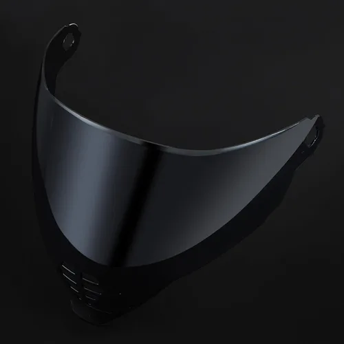 Vista 7 de Casco de motocicleta ICON Airflite con protección UV, lente de visera, protector solar, accesorios (Airflite Clear Revo Rojo Oro)