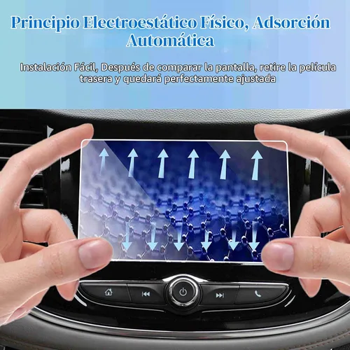 Vista 4 de GFJNFG 2022 Trax - Protector de pantalla compatible con Chevy Trax 2017-2022, pantalla táctil de 7 pulgadas, accesorios Trax 2022, vidrio templado