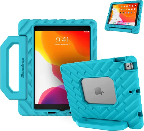 Vista 9 de Gumdrop FoamTech - Funda solo compatible con Apple iPad de 9ª 8ª 7ª generación (10.2 pulgadas), resistente, ligera, a prueba de golpes y probada